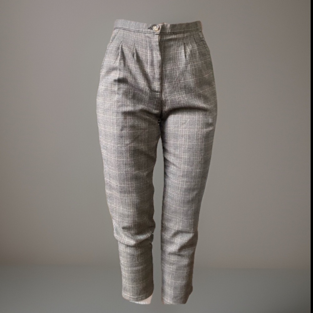 Urban Renewal High Waisted Plaid Women's Pants Size XS 25”